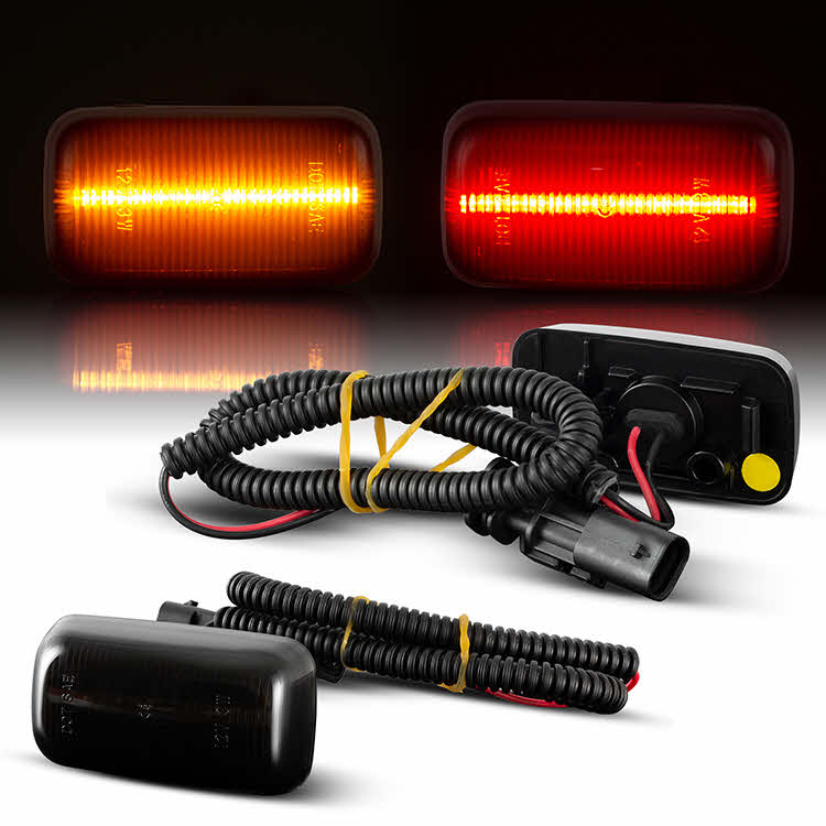 201519 Silverado/Sierra LED Dually Front and rear fender side marker